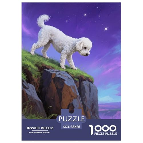 Bichon Frise Jigsaw Geeignet Für Erwachsene Und Kinder Kreativ 1000 Teile niedlich Haustier Spiele Unique Home Decor 38x26cm/ Bichon Frise Jigsaw Geeignet Für Erwachsene Und Kinder Kreativ 1000 Teile niedlich Haustier Spiele Unique Home Decor 38x26cm/ von XDDBYUIZP