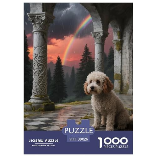 Bichon Frise Puzzle Geeignet Für Erwachsene Und Kinder Kreativ 1000 Stücke niedlich Haustier Spiele Unique Home Decor 38x26cm/ Bichon Frise Puzzle Geeignet Für Erwachsene Und Kinder Kreativ 1000 Stücke niedlich Haustier Spiele Unique Home Decor 38x26cm/ von XDDBYUIZP
