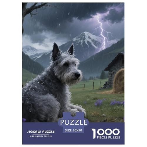 Der Bedlington Terrier Jigsaw Geeignet Für Erwachsene Und Kinder Kreativ 1000 Stücke niedlich Haustier Spiele Unique Home Decor 70x50cm/ Der Bedlington Terrier Jigsaw Geeignet Für Erwachsene Und Kinder Kreativ 1000 Stücke niedlich Haustier Spiele Unique Home Decor 70x50cm/ von XDDBYUIZP