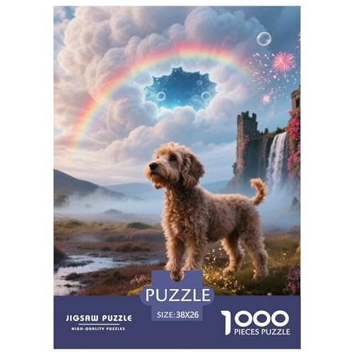 Der Bedlington Terrier Puzzle Geeignet Für Erwachsene Und Kinder Kreativ 1000 Teile niedlich Haustier Spiele Unique Home Decor 38x26cm/ Der Bedlington Terrier Puzzle Geeignet Für Erwachsene Und Kinder Kreativ 1000 Teile niedlich Haustier Spiele Unique Home Decor 38x26cm/ von XDDBYUIZP