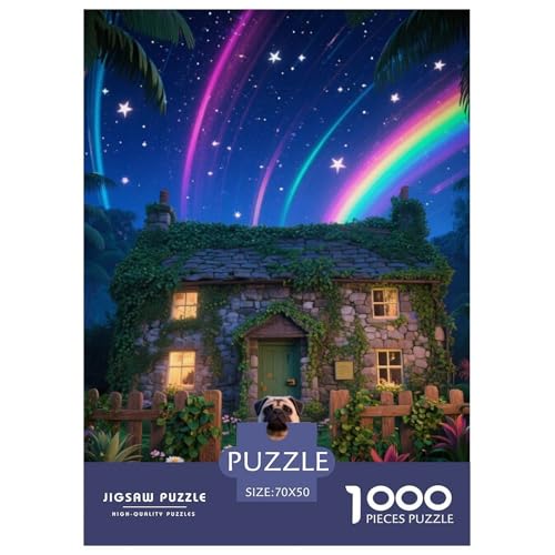 Pug Jigsaw Geeignet Für Erwachsene Und Kinder Kreativ 1000 Stück niedlich Haustier Spiele Unique Home Decor 70x50cm Pug Jigsaw Geeignet Für Erwachsene Und Kinder Kreativ 1000 Stück niedlich Haustier Spiele Unique Home Decor 70x50cm von XDDBYUIZP