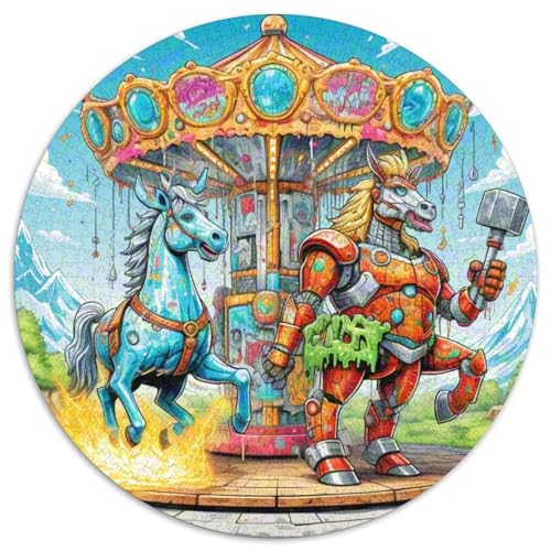 Rotierende Trojaner 1000 Stück Puzzle Stressabbau-Spielzeug Für Erwachsene (67.5x67.5cm)​ von XDDBYUIZP