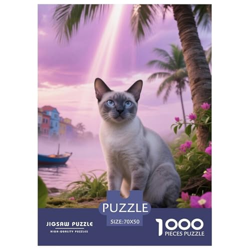 balinesisch Jigsaw Geeignet Für Erwachsene Und Kinder Kreativ 1000 Teile niedlich Haustier Spiele Unique Home Decor 70x50cm/ balinesisch Jigsaw Geeignet Für Erwachsene Und Kinder Kreativ 1000 Teile niedlich Haustier Spiele Unique Home Decor 70x50cm/ von XDDBYUIZP