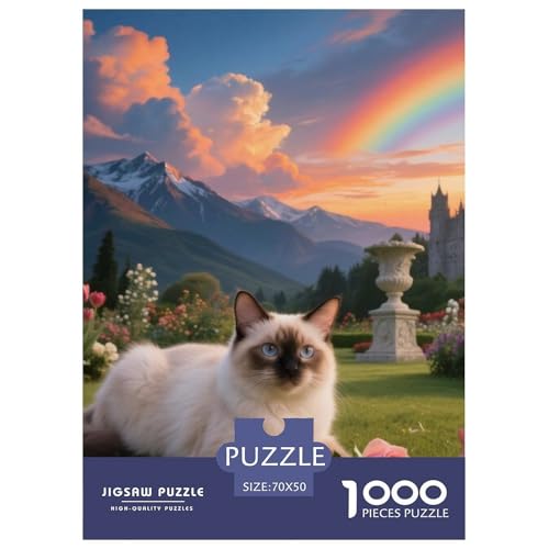 balinesisch Puzzles Geeignet Für Erwachsene Und Kinder Kreativ 1000 Stücke niedlich Haustier Spiele Unique Home Decor 70x50cm/ balinesisch Puzzles Geeignet Für Erwachsene Und Kinder Kreativ 1000 Stücke niedlich Haustier Spiele Unique Home Decor 70x50cm/ von XDDBYUIZP