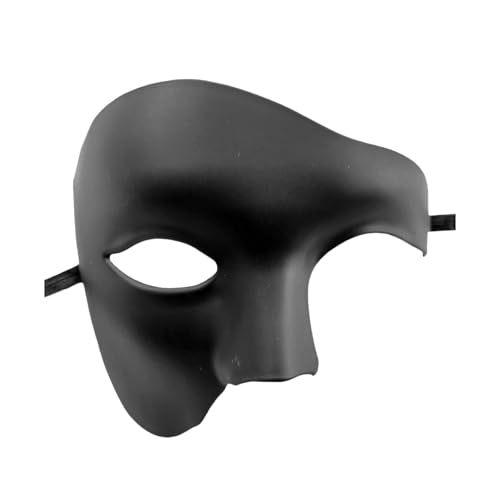 XDGBGFN Venezianische Maske Herren Halbmaske Maskenball Vintage Klassisch Masquerade Maskenball für Karneval Cosplay Party XDGBGFN Venezianische Maske Herren Halbmaske Maskenball Vintage Klassisch Masquerade Maskenball für Karneval Cosplay Party von XDGBGFN