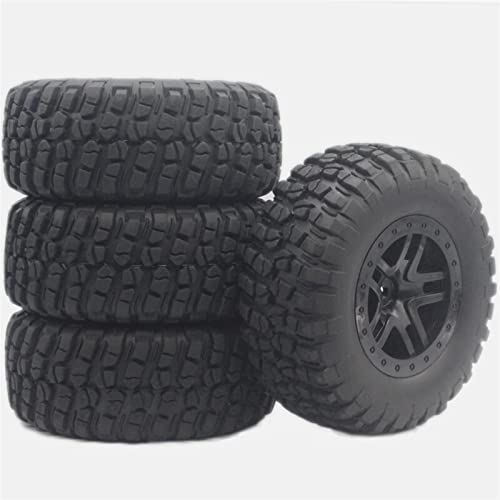 XEBRAD RC 1:10 Short Course Truck Reifensatz Reifenfelge, for HPI, Fernbedienungsspielzeugauto Modell Spielzeugteile 108mm RC-Autoreifen(WJX-SS) von XEBRAD
