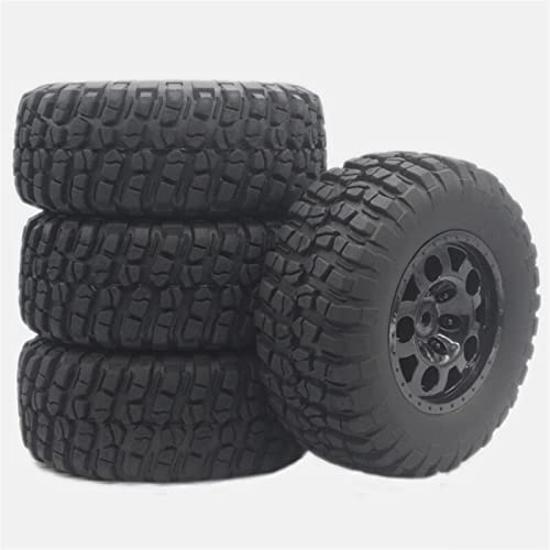 XEBRAD RC 1:10 Short Course Truck Reifensatz Reifenfelge, for HPI, Fernbedienungsspielzeugauto Modell Spielzeugteile 108mm RC-Autoreifen(XH-SS) von XEBRAD