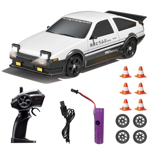 XEERUN Drift Auto Ferngesteuert, Mini Drift Car, 1:24 20KM/H RC Drifts Car, 4WD Mini RC Auto mit LED-Leuchten, Ferngesteuertes Autos Spielzeug, Geschenk für Erwachsene Kinder XEERUN Drift Auto Ferngesteuert, Mini Drift Car, 1:24 20KM/H RC Drifts Car, 4WD Mini RC Auto mit LED-Leuchten, Ferngesteuertes Autos Spielzeug, Geschenk für Erwachsene Kinder von XEERUN
