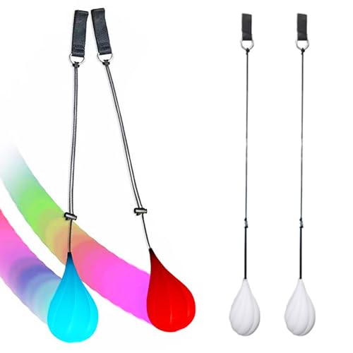 XEERUN LED Poi Bälle Set, 2 Stück Poi Jonglierbälle, Jonglierset & Lightpainting Zubehör, LED Pois Kinder Jonglage, Spinning POI Spielzeug Set für Kinder und Erwachsene XEERUN LED Poi Bälle Set, 2 Stück Poi Jonglierbälle, Jonglierset & Lightpainting Zubehör, LED Pois Kinder Jonglage, Spinning POI Spielzeug Set für Kinder und Erwachsene von XEERUN