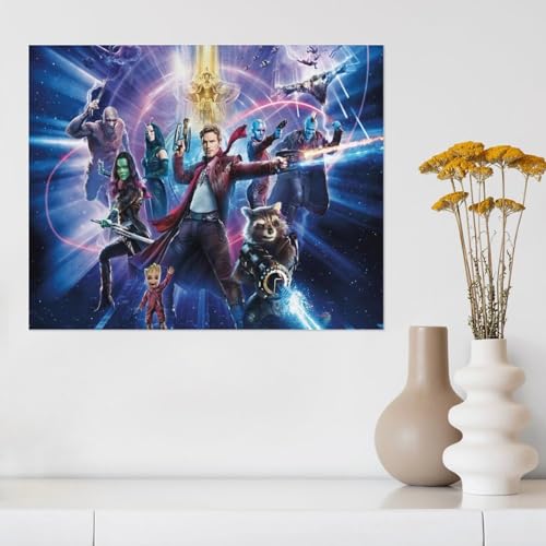 Guardians of The Galaxy ，Puzzle 1000 Teile Puzzle Für Erwachsene DIY Moderne Wandschmuck Kunst Zu Hause Festival Geschenk（50x70cm）-Z38 von XENITE