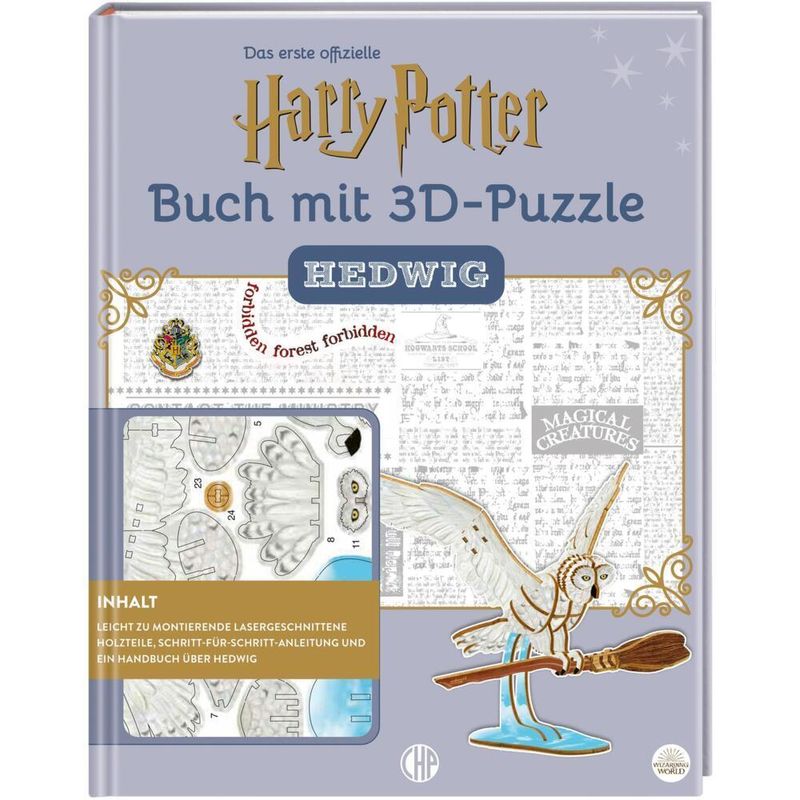 Harry Potter - Hedwig - Das offizielle Buch mit 3D-Puzzle Fan-Art von CHP