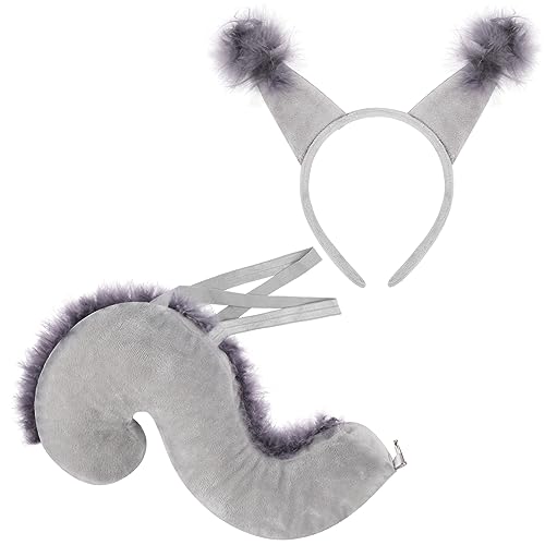 XEPST Tier Eichhörnchen Kostüm Set,Eichhörnchen Ohren Schwanz Set mit Eichhörnchen Stirnband Eichhörnchen Schwanz für Tierkostüm Cosplay Geburtstagsparty Zubehör Halloween Kostüm Kostüm Partyzubehör C XEPST Tier Eichhörnchen Kostüm Set,Eichhörnchen Ohren Schwanz Set mit Eichhörnchen Stirnband Eichhörnchen Schwanz für Tierkostüm Cosplay Geburtstagsparty Zubehör Halloween Kostüm Kostüm Partyzubehör C von XEPST