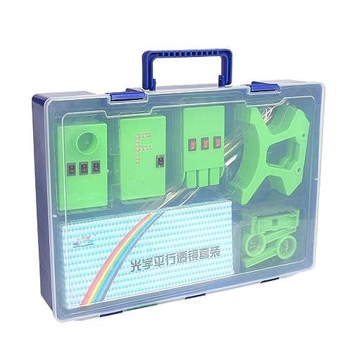 XEYYHAS Physikalisches Optik-Set - Komplettes Labor-Set fr Physik-Experimente - Optische Bank mit Zubehr - Lehrgert fr Schler und Lehrer - Optik, Lichtbrechung, Linsenbrechung XEYYHAS Physikalisches Optik-Set - Komplettes Labor-Set fr Physik-Experimente - Optische Bank mit Zubehr - Lehrgert fr Schler und Lehrer - Optik, Lichtbrechung, Linsenbrechung von XEYYHAS