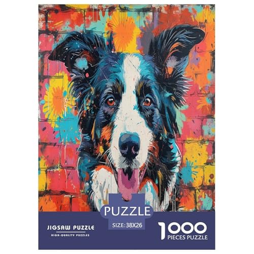 Der Border Collie Puzzle 1000 Teile Schwer Puzzle Spielzeug Lernspiel Impossible Herausforderungsspielzeug Für Erwachsene Kinder 38x26cm/1000pcs Der Border Collie Puzzle 1000 Teile Schwer Puzzle Spielzeug Lernspiel Impossible Herausforderungsspielzeug Für Erwachsene Kinder 38x26cm/1000pcs von XFKLYNVCJ