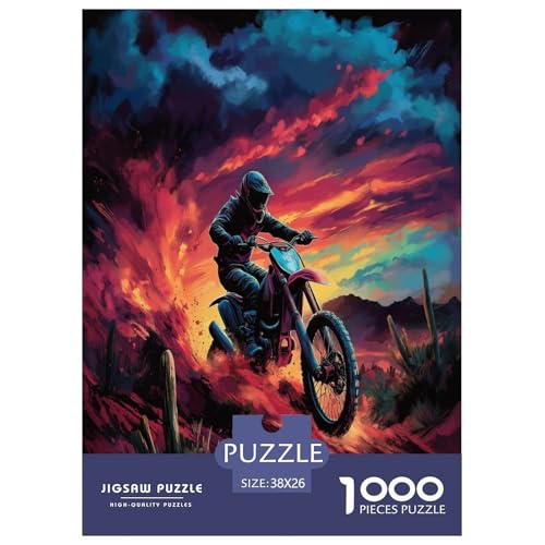 Dirt Bike Puzzle 1000 Teile Schwer Puzzle Spielzeug Pädagogisches Spiel Impossible Herausforderung Spielzeug Für Erwachsene Und Kinder Ab 12 Jahren 38x26cm/1000pcs Dirt Bike Puzzle 1000 Teile Schwer Puzzle Spielzeug Pädagogisches Spiel Impossible Herausforderung Spielzeug Für Erwachsene Und Kinder Ab 12 Jahren 38x26cm/1000pcs von XFKLYNVCJ
