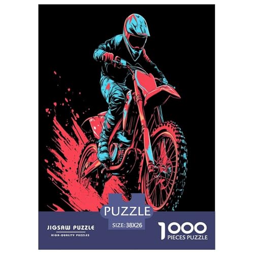 Dirt Bike Puzzle 1000-teilige Schwer Puzzle Spielzeug Pädagogisches Spiel Impossible Herausforderung Spielzeug Für Erwachsene Und Kinder in Bewährter 38x26cm/1000pcs Dirt Bike Puzzle 1000-teilige Schwer Puzzle Spielzeug Pädagogisches Spiel Impossible Herausforderung Spielzeug Für Erwachsene Und Kinder in Bewährter 38x26cm/1000pcs von XFKLYNVCJ