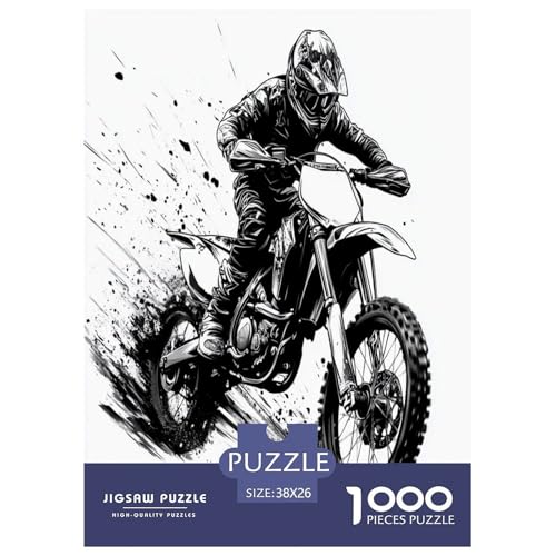 Dirt Bike Puzzles 1000 Teile Schwer Puzzle Spielzeug Pädagogisches Spiel Impossible Herausforderungsspielzeug Für Erwachsene Kinder 38x26cm/1000pcs Dirt Bike Puzzles 1000 Teile Schwer Puzzle Spielzeug Pädagogisches Spiel Impossible Herausforderungsspielzeug Für Erwachsene Kinder 38x26cm/1000pcs von XFKLYNVCJ