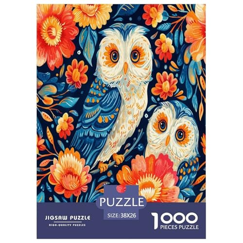Eule Puzzle 1000 Teile Schwer Puzzle Spielzeug Lernspiel Impossible Herausforderung Spielzeug Für Erwachsene Und Kinder in Bewährter 38x26cm/1000pcs Eule Puzzle 1000 Teile Schwer Puzzle Spielzeug Lernspiel Impossible Herausforderung Spielzeug Für Erwachsene Und Kinder in Bewährter 38x26cm/1000pcs von XFKLYNVCJ