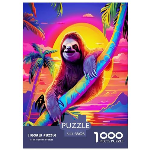 Faulheit Puzzle 1000 Teile Schwer Puzzle Spielzeug Pädagogisches Spiel Impossible Herausforderungsspielzeug Für Erwachsene Und Kinder in Bewährter 38x26cm/1000pcs von XFKLYNVCJ