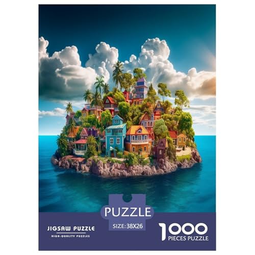 Ferienbucht Puzzles 1000 Teile Schwer Puzzle Spielzeug Lernspiel Impossible Herausforderungsspielzeug Für Erwachsene Und Kinder Ab 12 Jahren 38x26cm/1000pcs Ferienbucht Puzzles 1000 Teile Schwer Puzzle Spielzeug Lernspiel Impossible Herausforderungsspielzeug Für Erwachsene Und Kinder Ab 12 Jahren 38x26cm/1000pcs von XFKLYNVCJ