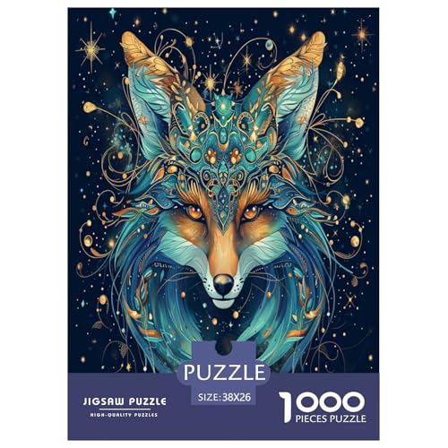 Fox Puzzles 1000 Teile Schwer Puzzle Spielzeug Pädagogisches Spiel Impossible Herausforderung Spielzeug Für Erwachsene Und Kinder Ab 14 Jahren 38x26cm/1000pcs Fox Puzzles 1000 Teile Schwer Puzzle Spielzeug Pädagogisches Spiel Impossible Herausforderung Spielzeug Für Erwachsene Und Kinder Ab 14 Jahren 38x26cm/1000pcs von XFKLYNVCJ