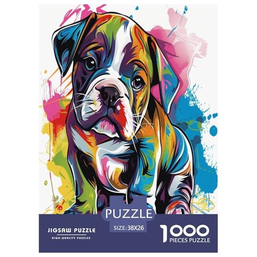 Französische BullHundge Puzzles 1000-teilige Schwer Puzzle Spielzeug Lernspiel Impossible Herausforderungsspielzeug Für Erwachsene Kinder 38x26cm/1000pcs Französische BullHundge Puzzles 1000-teilige Schwer Puzzle Spielzeug Lernspiel Impossible Herausforderungsspielzeug Für Erwachsene Kinder 38x26cm/1000pcs von XFKLYNVCJ