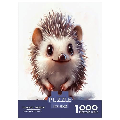Hedgehog Puzzles 1000 Teile Schwer Puzzle Spielzeug Pädagogisches Spiel Impossible Herausforderungsspielzeug Für Erwachsene Und Kinder Ab 14 Jahren 38x26cm/1000pcs Hedgehog Puzzles 1000 Teile Schwer Puzzle Spielzeug Pädagogisches Spiel Impossible Herausforderungsspielzeug Für Erwachsene Und Kinder Ab 14 Jahren 38x26cm/1000pcs von XFKLYNVCJ