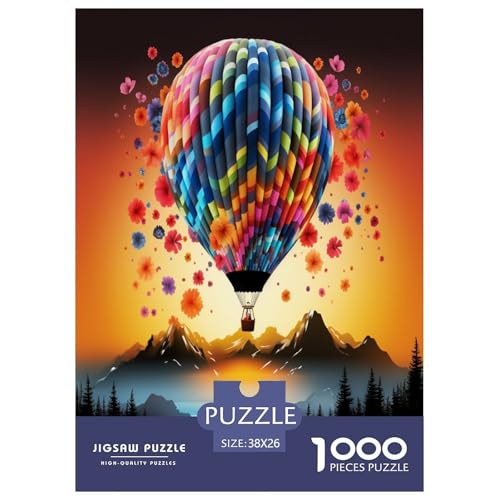 Heißluftballon Puzzles 1000 Teile Schwer Puzzle Spielzeug Pädagogisches Spiel Impossible Herausforderung Spielzeug Für Erwachsene Und Kinder Ab 14 Jahren 38x26cm/1000pcs Heißluftballon Puzzles 1000 Teile Schwer Puzzle Spielzeug Pädagogisches Spiel Impossible Herausforderung Spielzeug Für Erwachsene Und Kinder Ab 14 Jahren 38x26cm/1000pcs von XFKLYNVCJ