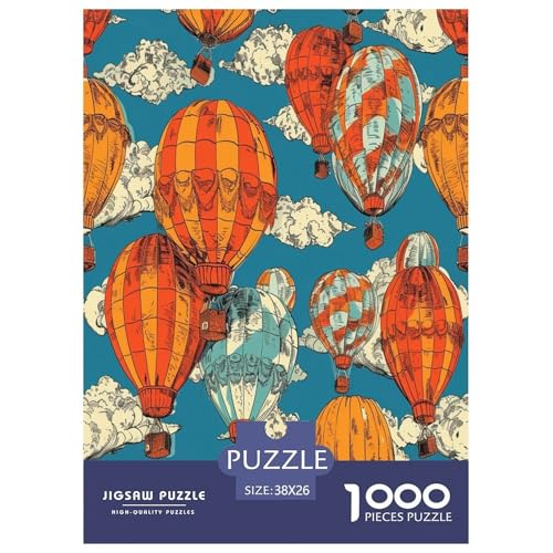 Heißluftballons Puzzle 1000-teilige Schwer Puzzle Spielzeug Pädagogisches Spiel Impossible Herausforderung Spielzeug Für Erwachsene Und Kinder in Bewährter 38x26cm/1000pcs Heißluftballons Puzzle 1000-teilige Schwer Puzzle Spielzeug Pädagogisches Spiel Impossible Herausforderung Spielzeug Für Erwachsene Und Kinder in Bewährter 38x26cm/1000pcs von XFKLYNVCJ