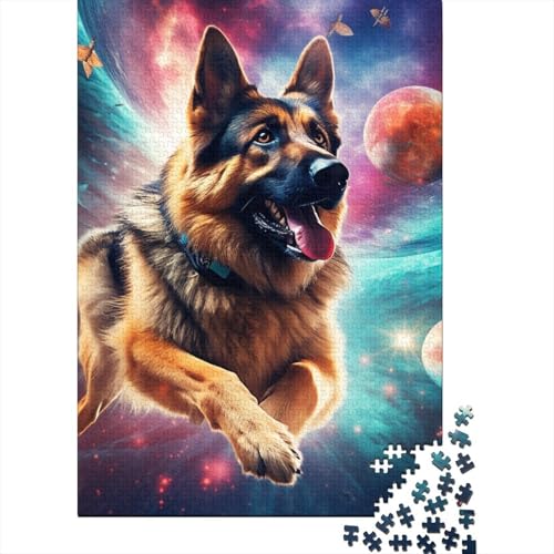 Hund Puzzle 1000 Teile Schwer Puzzle Spielzeug Pädagogisches Spiel Impossible Herausforderungsspielzeug Für Erwachsene Und Kinder Ab 12 Jahren 1000pcs (75x50cm) von XFKLYNVCJ