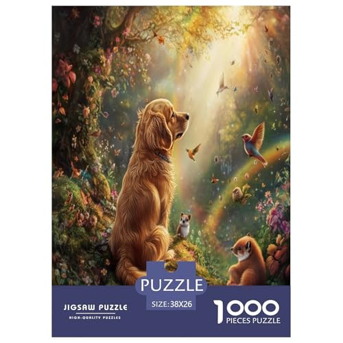 Irischer Setter Puzzle 1000-teilige Schwer Puzzle Spielzeug Lernspiel Impossible Herausforderungsspielzeug Für Erwachsene Und Kinder Ab 14 Jahren 38x26cm/1000pcs Irischer Setter Puzzle 1000-teilige Schwer Puzzle Spielzeug Lernspiel Impossible Herausforderungsspielzeug Für Erwachsene Und Kinder Ab 14 Jahren 38x26cm/1000pcs von XFKLYNVCJ