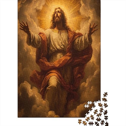 Jesus Puzzle 1000 Teile Puzzle Für Erwachsene Und Kinder Ab 14 Jahren Puzzel 1000pcs (75x50cm) von XFKLYNVCJ