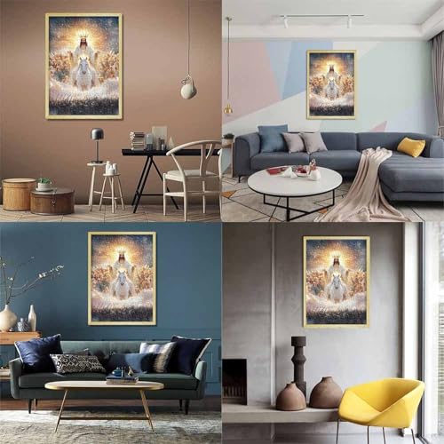 Jesus Puzzle 1000 Teile Schwer Puzzle Spielzeug Pädagogisches Spiel Impossible Herausforderungsspielzeug Für Erwachsene Und Kinder in Bewährter 1000pcs (75x50cm) von XFKLYNVCJ