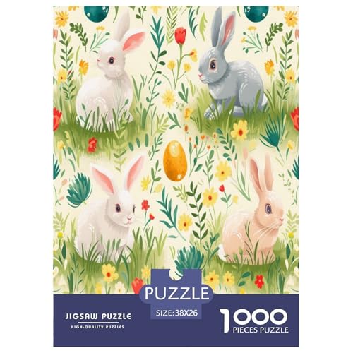 Kaninchen Puzzles 1000 Teile Schwer Puzzle Spielzeug Pädagogisches Spiel Impossible Herausforderungsspielzeug Für Erwachsene Und Kinder Ab 14 Jahren 38x26cm/1000pcs Kaninchen Puzzles 1000 Teile Schwer Puzzle Spielzeug Pädagogisches Spiel Impossible Herausforderungsspielzeug Für Erwachsene Und Kinder Ab 14 Jahren 38x26cm/1000pcs von XFKLYNVCJ