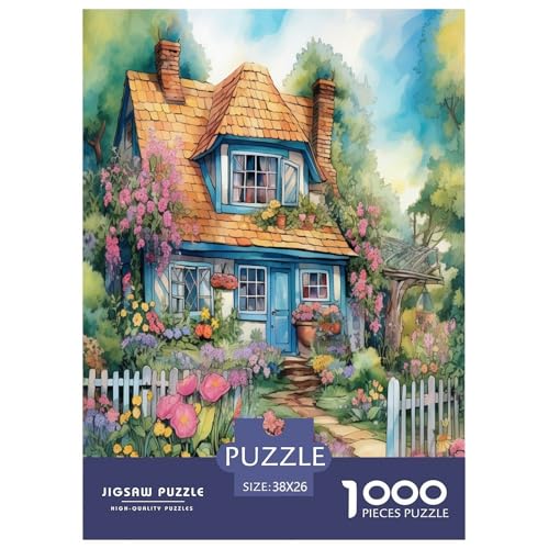 Landhaus Puzzle 1000 Teile Schwer Puzzle Spielzeug Pädagogisches Spiel Impossible Herausforderung Spielzeug Für Erwachsene Und Kinder Ab 14 Jahren 38x26cm/1000pcs Landhaus Puzzle 1000 Teile Schwer Puzzle Spielzeug Pädagogisches Spiel Impossible Herausforderung Spielzeug Für Erwachsene Und Kinder Ab 14 Jahren 38x26cm/1000pcs von XFKLYNVCJ