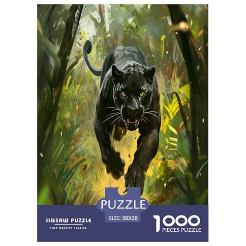 Leopard Puzzle 1000-teilige Schwer Puzzle Spielzeug Pädagogisches Spiel Impossible Herausforderung Spielzeug Für Erwachsene Kinder 38x26cm/1000pcs Leopard Puzzle 1000-teilige Schwer Puzzle Spielzeug Pädagogisches Spiel Impossible Herausforderung Spielzeug Für Erwachsene Kinder 38x26cm/1000pcs von XFKLYNVCJ