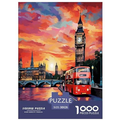 Londonerer Stadtbild Puzzles 1000 Teile Schwer Puzzle Spielzeug Pädagogisches Spiel Impossible Herausforderungsspielzeug Für Erwachsene Und Kinder in Bewährter 38x26cm/1000pcs Londonerer Stadtbild Puzzles 1000 Teile Schwer Puzzle Spielzeug Pädagogisches Spiel Impossible Herausforderungsspielzeug Für Erwachsene Und Kinder in Bewährter 38x26cm/1000pcs von XFKLYNVCJ