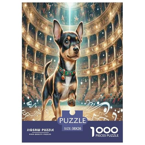Miniatur Pinscher Puzzles 1000 Teile Schwer Puzzle Spielzeug Lernspiel Impossible Herausforderung Spielzeug Für Erwachsene Kinder 38x26cm/1000pcs Miniatur Pinscher Puzzles 1000 Teile Schwer Puzzle Spielzeug Lernspiel Impossible Herausforderung Spielzeug Für Erwachsene Kinder 38x26cm/1000pcs von XFKLYNVCJ