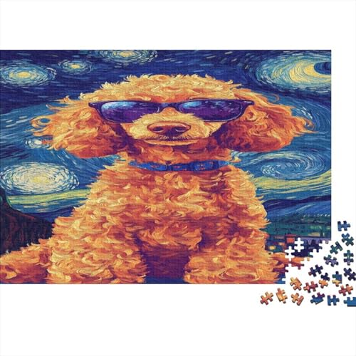Pudel Puzzle 1000 Teile Für Erwachsene Und Kinder Ab 14 Jahrenfür Stressabbauer Puzzlespiel Erwachsenen Puzzlespiel Puzzel 1000pcs (75x50cm) von XFKLYNVCJ
