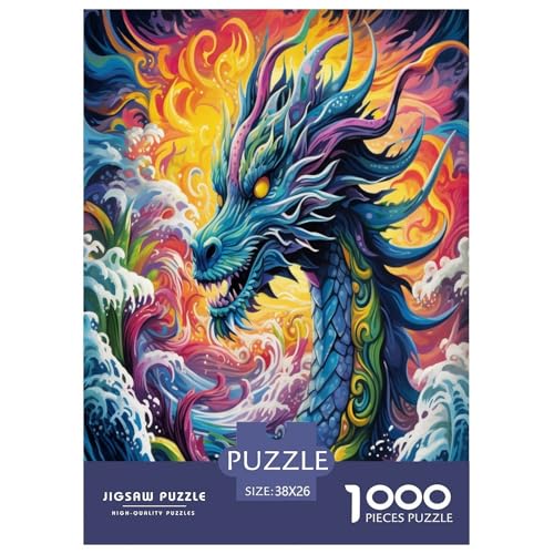 Seedrache Puzzle 1000-teilige Schwer Puzzle Spielzeug Lernspiel Impossible Herausforderungsspielzeug Für Erwachsene Und Kinder Ab 12 Jahren 38x26cm/1000pcs Seedrache Puzzle 1000-teilige Schwer Puzzle Spielzeug Lernspiel Impossible Herausforderungsspielzeug Für Erwachsene Und Kinder Ab 12 Jahren 38x26cm/1000pcs von XFKLYNVCJ