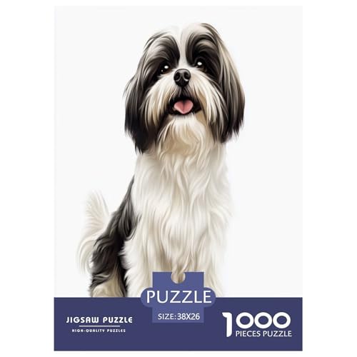 Shih Tzu Puzzle 1000 Teile Schwer Puzzle Spielzeug Pädagogisches Spiel Impossible Herausforderungsspielzeug Für Erwachsene Und Kinder Ab 12 Jahren 38x26cm/1000pcs Shih Tzu Puzzle 1000 Teile Schwer Puzzle Spielzeug Pädagogisches Spiel Impossible Herausforderungsspielzeug Für Erwachsene Und Kinder Ab 12 Jahren 38x26cm/1000pcs von XFKLYNVCJ
