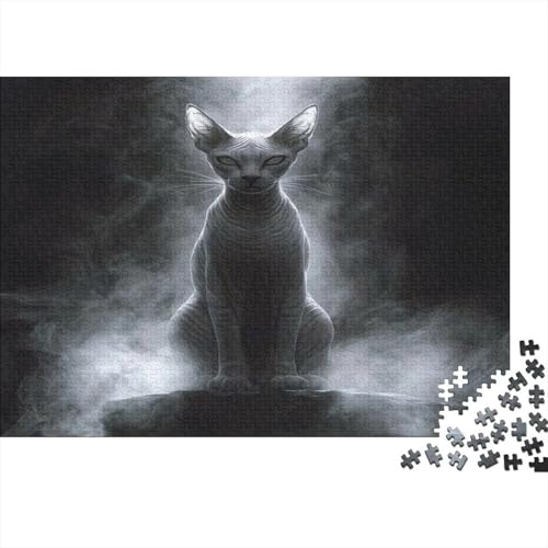 Sphinx Katze Puzzle 1000 Teile Für Erwachsene Und Kinder Ab 14 Jahrenfür Stressabbauer Puzzlespiel Erwachsenen Puzzlespiel Puzzel 1000pcs (75x50cm) von XFKLYNVCJ