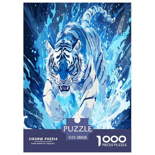 Tiger Puzzle 1000 Teile Schwer Puzzle Spielzeug Lernspiel Impossible Herausforderung Spielzeug Für Erwachsene Kinder 38x26cm/1000pcs Tiger Puzzle 1000 Teile Schwer Puzzle Spielzeug Lernspiel Impossible Herausforderung Spielzeug Für Erwachsene Kinder 38x26cm/1000pcs von XFKLYNVCJ