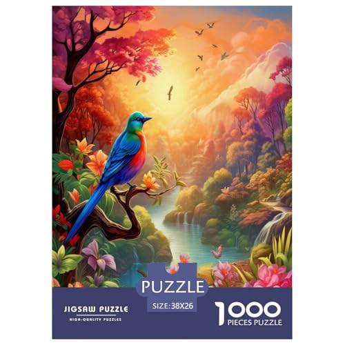 Vögel und Blumen Puzzles 1000 Teile Schwer Puzzle Spielzeug Pädagogisches Spiel Impossible Herausforderung Spielzeug Für Erwachsene Und Kinder Ab 12 Jahren 38x26cm/1000pcs Vögel und Blumen Puzzles 1000 Teile Schwer Puzzle Spielzeug Pädagogisches Spiel Impossible Herausforderung Spielzeug Für Erwachsene Und Kinder Ab 12 Jahren 38x26cm/1000pcs von XFKLYNVCJ