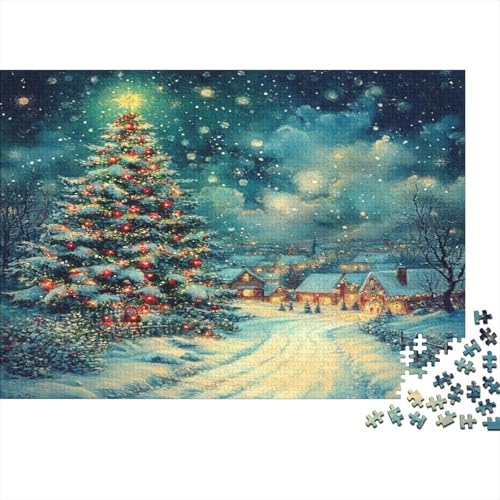Weihnachtsbaum Puzzlespiel 1000 Teile Puzzle Für Erwachsene Und Kinder Ab 14 Jahren, Puzzle-Motiv Erwachsenen Puzzlespiel Puzzel 1000pcs (75x50cm) von XFKLYNVCJ