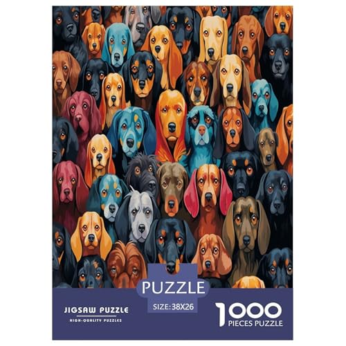 Welpen Puzzle 1000 Teile Schwer Puzzle Spielzeug Lernspiel Impossible Herausforderung Spielzeug Für Erwachsene Kinder 38x26cm/1000pcs Welpen Puzzle 1000 Teile Schwer Puzzle Spielzeug Lernspiel Impossible Herausforderung Spielzeug Für Erwachsene Kinder 38x26cm/1000pcs von XFKLYNVCJ