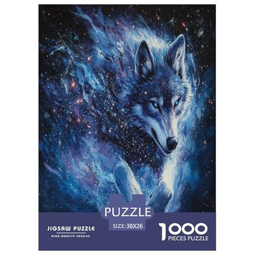Wolf Puzzles 1000 Teile Schwer Puzzle Spielzeug Lernspiel Impossible Herausforderung Spielzeug Für Erwachsene Und Kinder Ab 14 Jahren 38x26cm/1000pcs Wolf Puzzles 1000 Teile Schwer Puzzle Spielzeug Lernspiel Impossible Herausforderung Spielzeug Für Erwachsene Und Kinder Ab 14 Jahren 38x26cm/1000pcs von XFKLYNVCJ