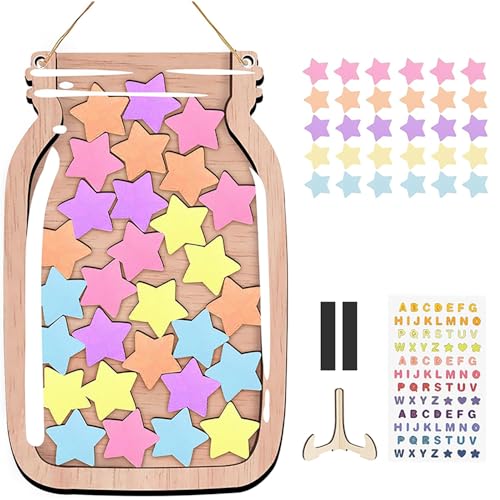 XFSRG Hölzernes Belohnungsglas Kinder Belohnungssystem Kinder Kreativ und Interessant Personalisierte Belohnungen für Positive Verhaltensbelohnungen XFSRG Hölzernes Belohnungsglas Kinder Belohnungssystem Kinder Kreativ und Interessant Personalisierte Belohnungen für Positive Verhaltensbelohnungen von XFSRG