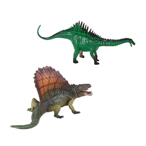 XFTOPSE Kinder-Dinosaurierspielzeug, Dimetrodon-Dinosaurierfigur, Agustinia-Dinosaurierspielzeug, Dinosaurierfigurenspielzeug, Sammlung Dino-Spielzeug für Jungen und Mädchen von XFTOPSE