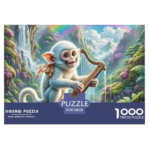 AFFE Puzzle 1000 Teile Premium Quality Erwachsene Kinder Animal Home Dekoration Klassische Lernspiel 38x26cm/1000pcs AFFE Puzzle 1000 Teile Premium Quality Erwachsene Kinder Animal Home Dekoration Klassische Lernspiel 38x26cm/1000pcs von XGASVBKWA